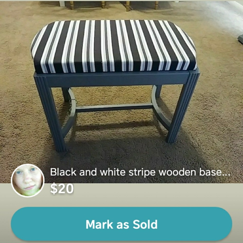 One seater stool